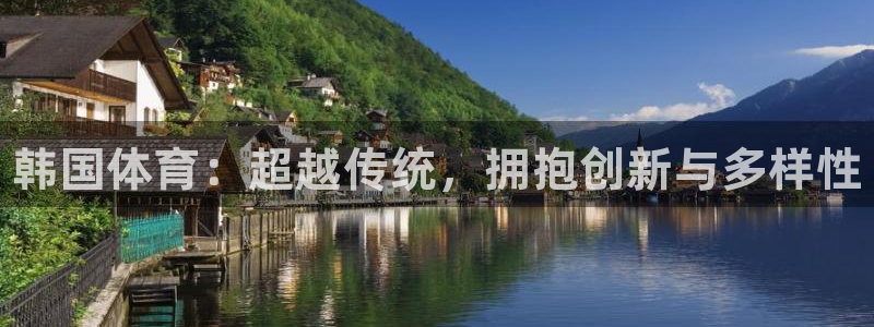 尊龙官方正版app代理：韩国体育：超越传统，拥抱创新
