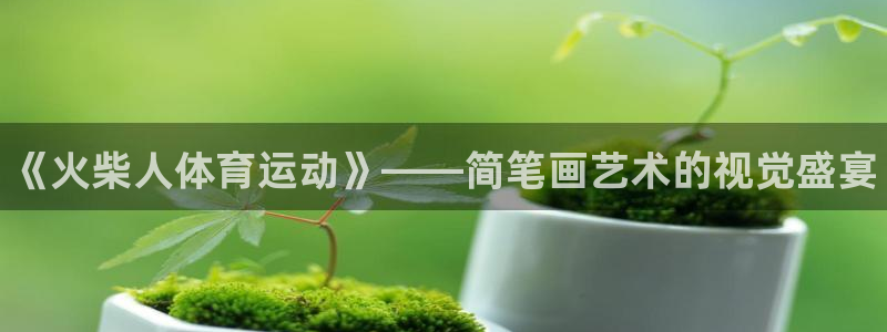 尊龙官网下载注册：《火柴人体育运动》——简笔画艺术的视觉盛宴