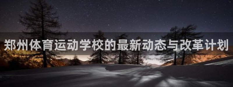 尊龙官网下载平台注册要钱吗安全吗：郑州体育运动学校的